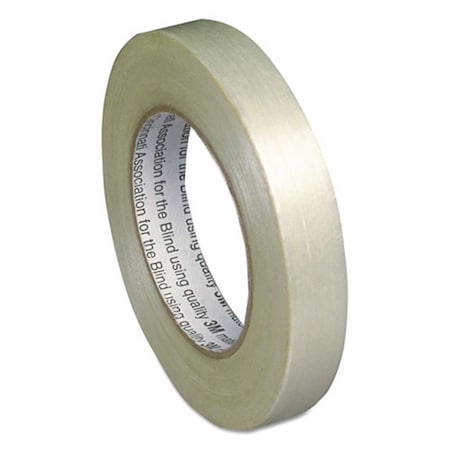 Sticky Situation NSN 0.75 in. x 60 Yard Filament Strapping Tape  White ST3765824